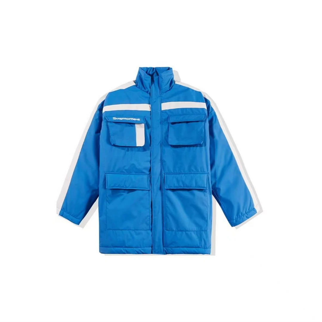 【光头强专属】SUAMOMENT  血爪 蓝色棉服外套 潮流服饰