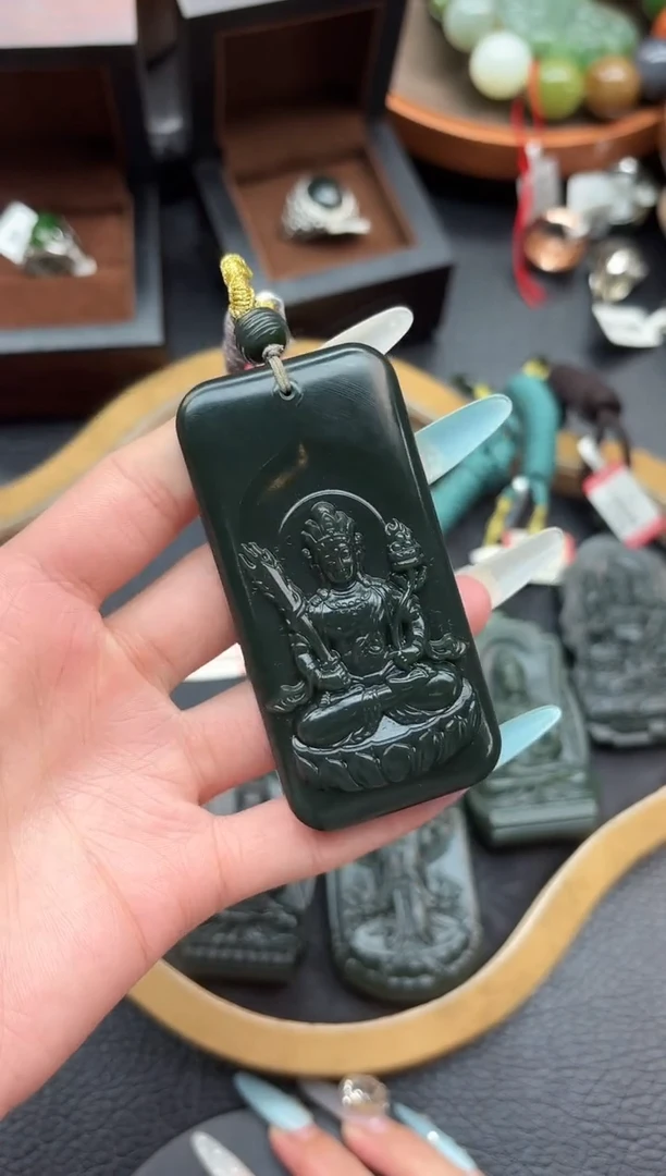 颈饰未镶嵌和田玉董小姐推荐 多样性发货 拍一发一szq