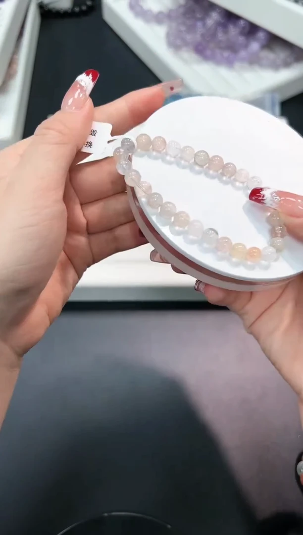 【闪购商品】水晶手串未镶嵌41f多样性发其一/1条默认微瑕