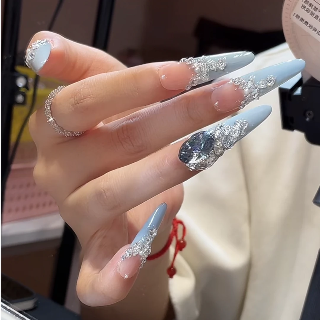 【青空】纯手工穿戴甲高定款