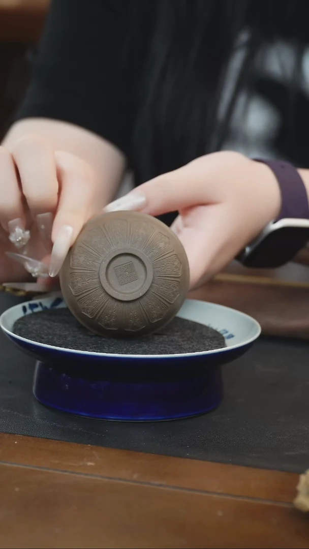 茶壶紫砂三觅堂  紫砂杯 老清灰