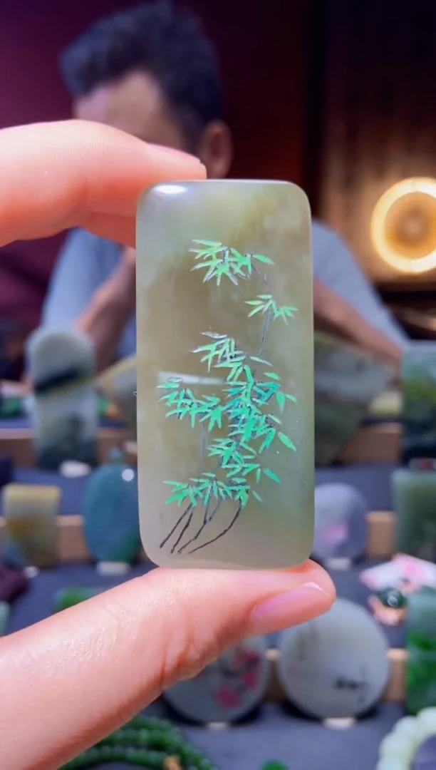 和田玉未镶嵌挂件yc