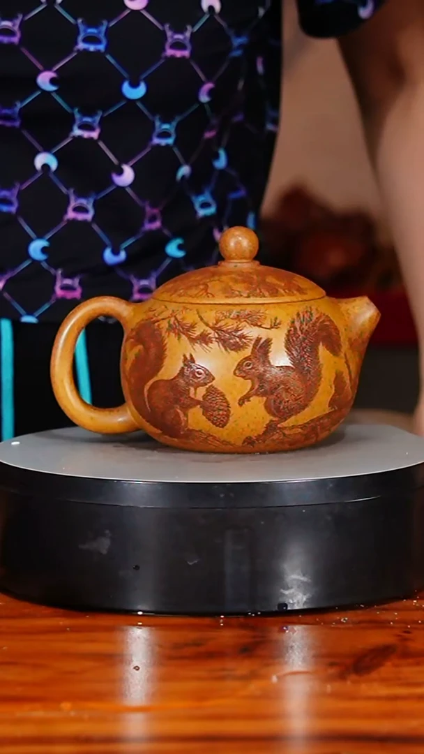 宜兴原矿紫砂壶茶壶500C