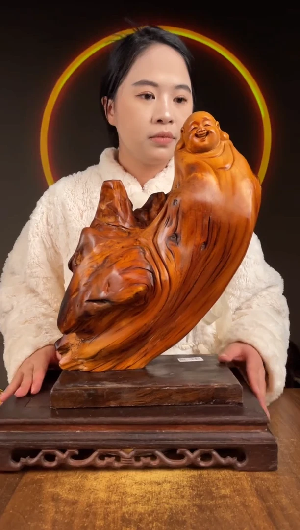 柏木（崖柏）手工摆件,先抢先得! 编号:326