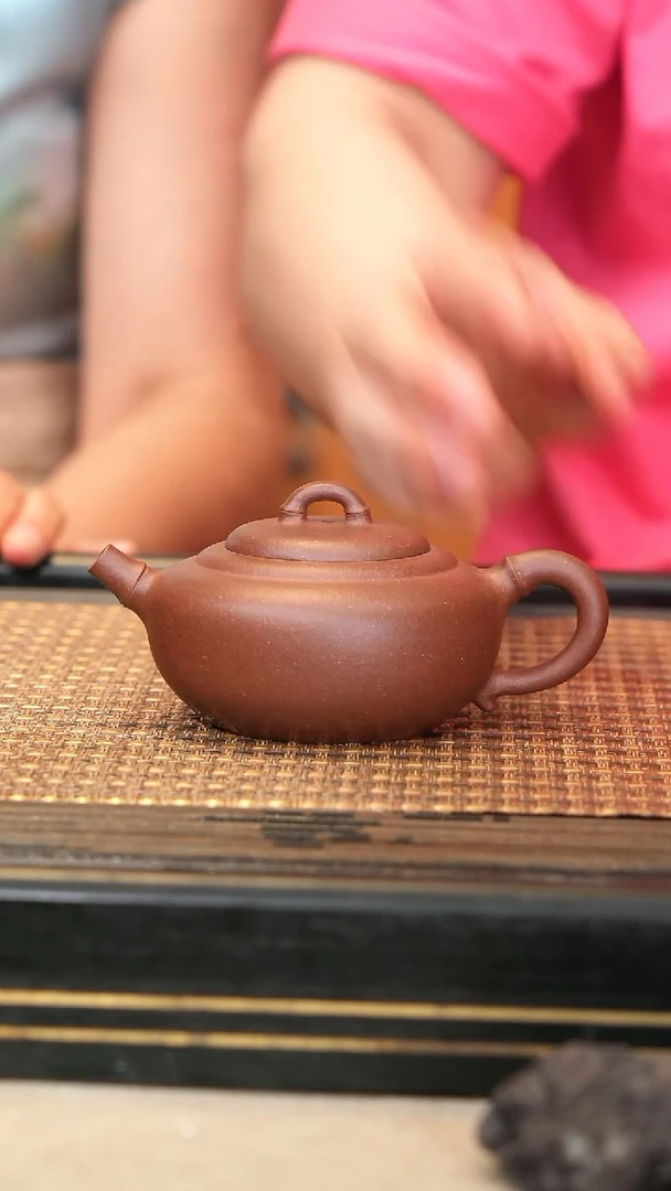 茶壶紫砂RWH29《圈竹》底槽清