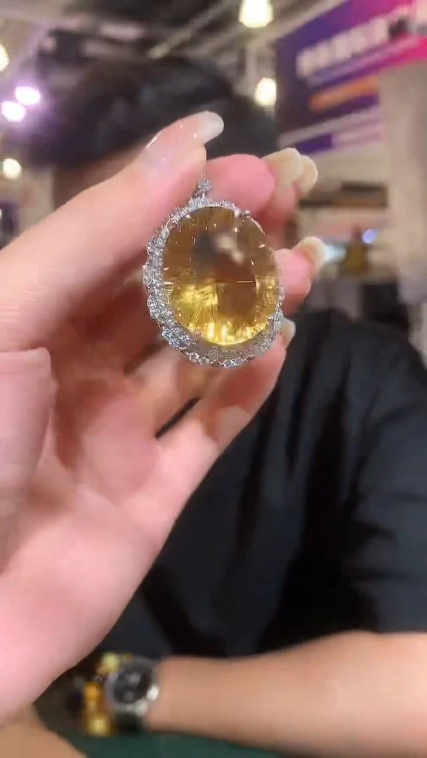 颈饰银S925镶嵌水晶【宝石世家严选】