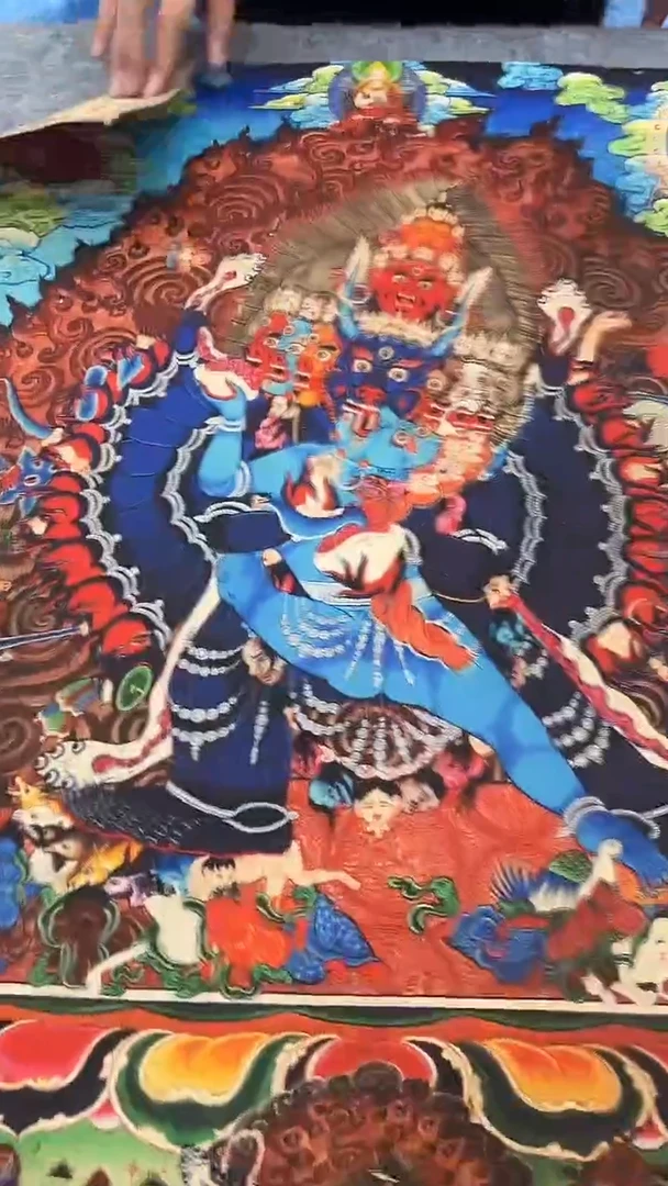 卷轴画16052唐卡