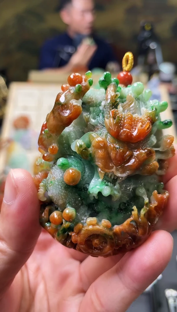 未镶嵌定制翡翠迦****亮金澜翡翠12.09