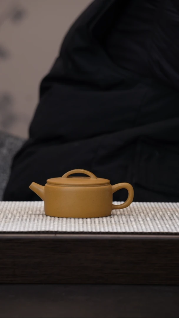 【闪购商品】紫砂茶壶紫砂壶 黄金段泥 汉瓦壶 100cc