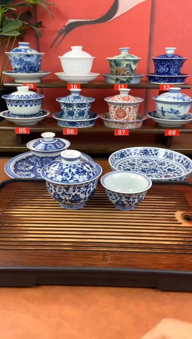 忆*景德镇高温精选茶具