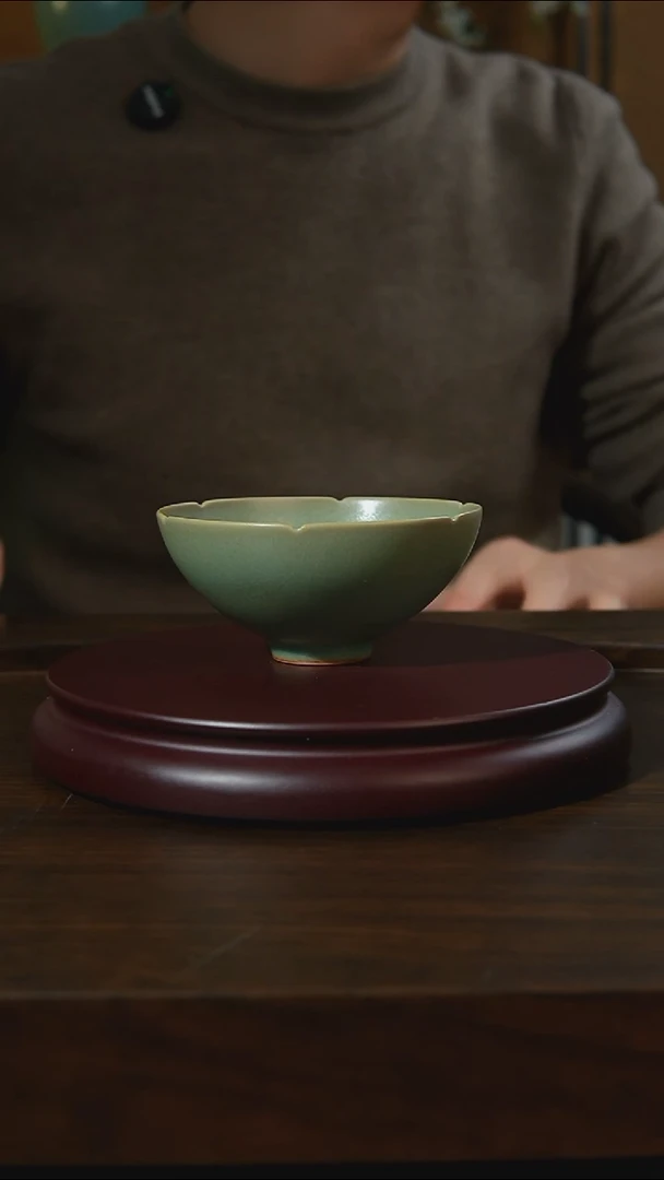 杯子瓷葵口杯一级品