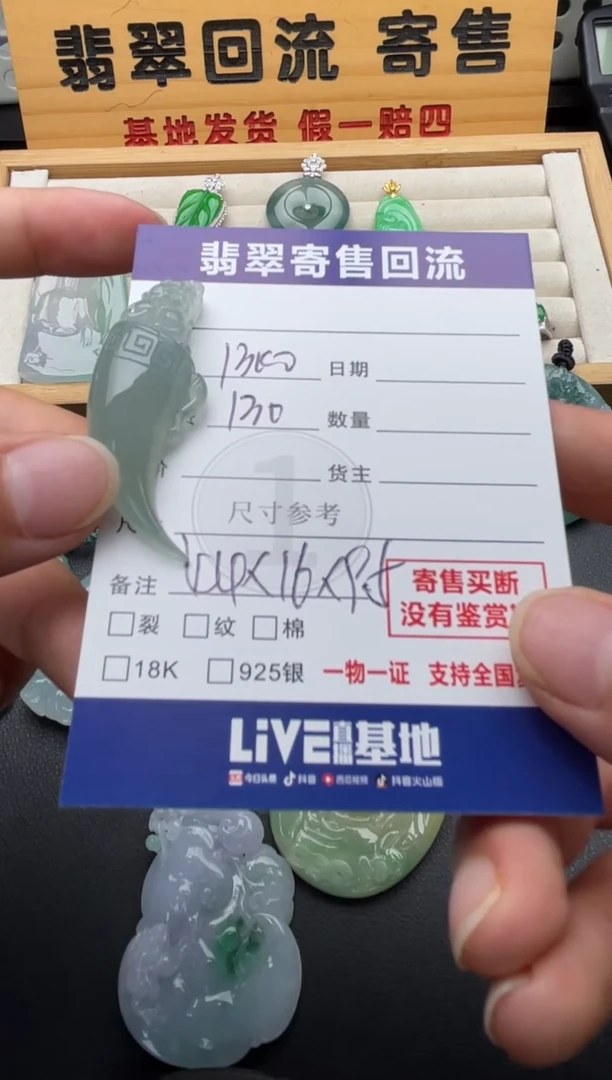 颈饰未镶嵌翡翠10147096