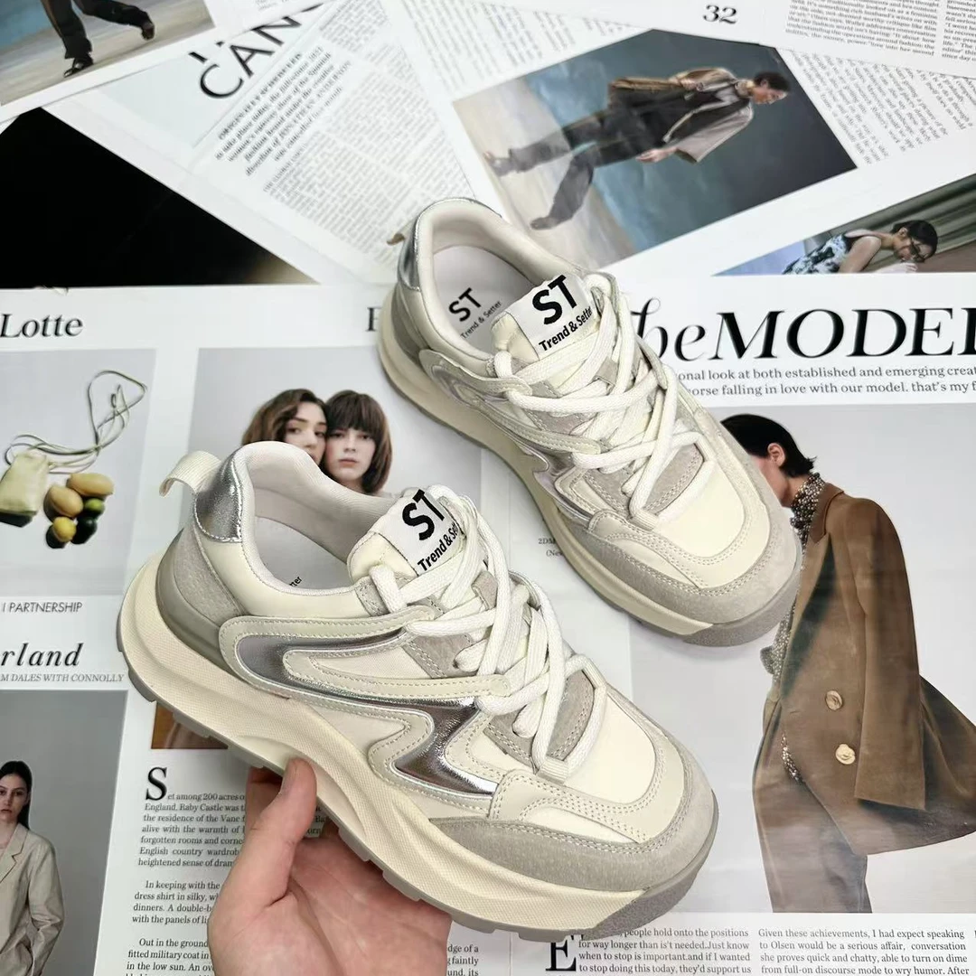 ST/ST2401388 【ST猫爪】 新款时尚百搭女阿甘鞋