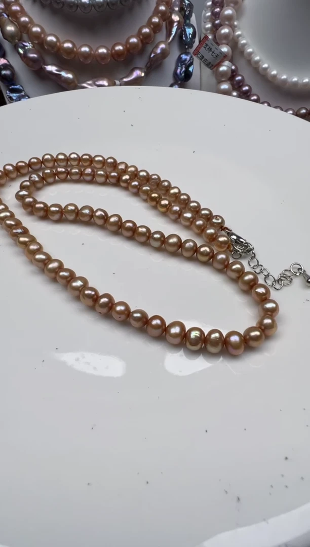 【闪购商品】淡水珍珠颈饰未镶嵌1