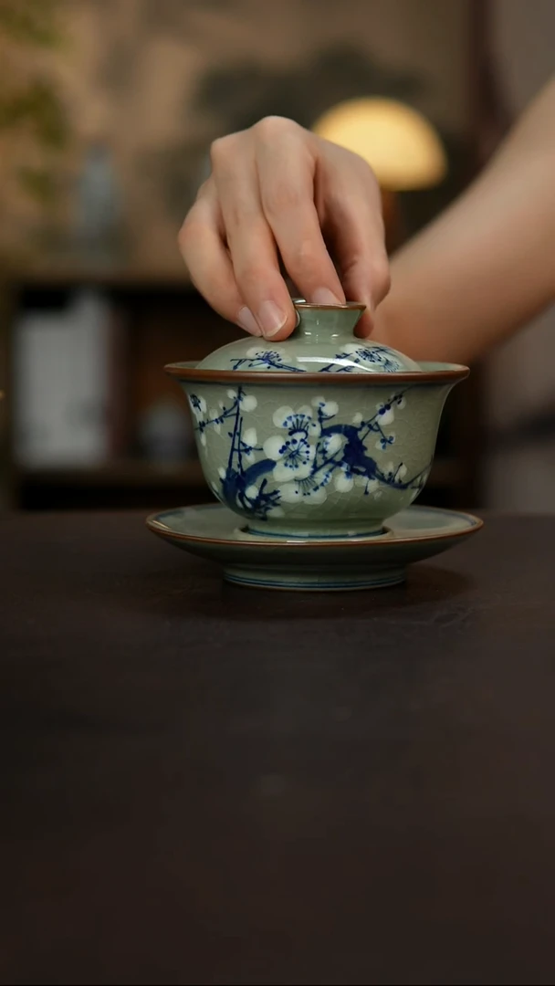 杯景德镇陶瓷杯碗柴烧多人