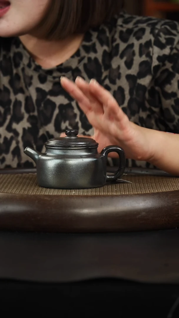 茶壶紫砂甲泥柴烧 牛盖