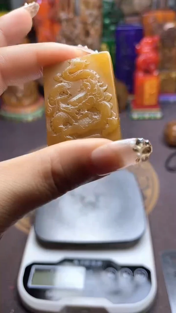 寿山石印石纯天然石料