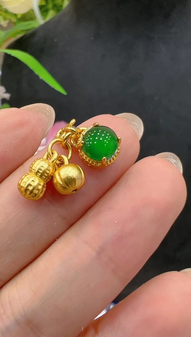 翡翠银S925镶嵌吊坠(不含链)多样性团购发一件