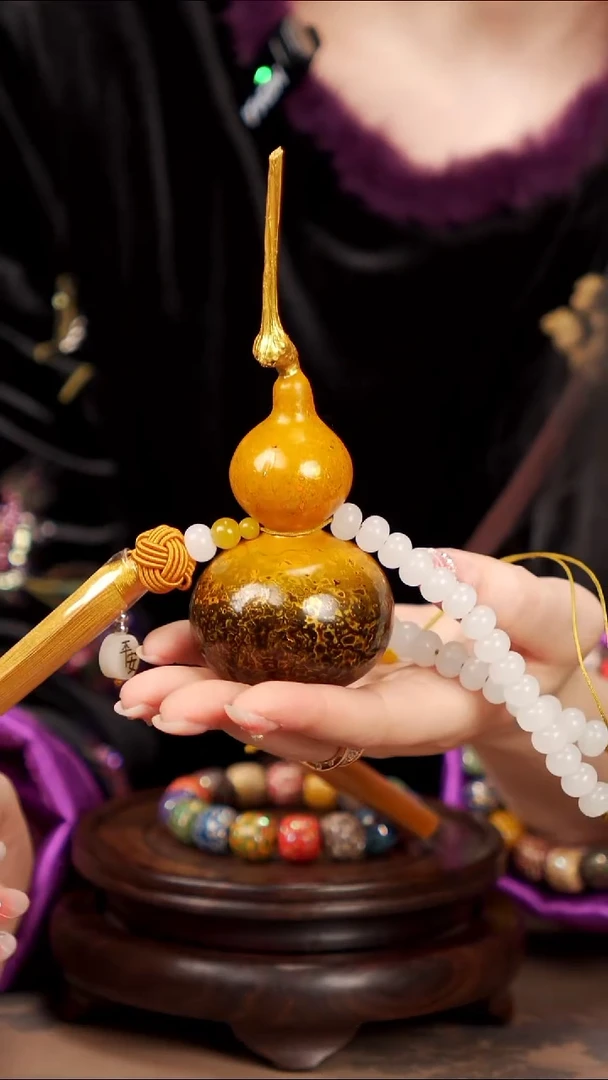 【闪购商品】86易林漆艺车挂小葫芦----188