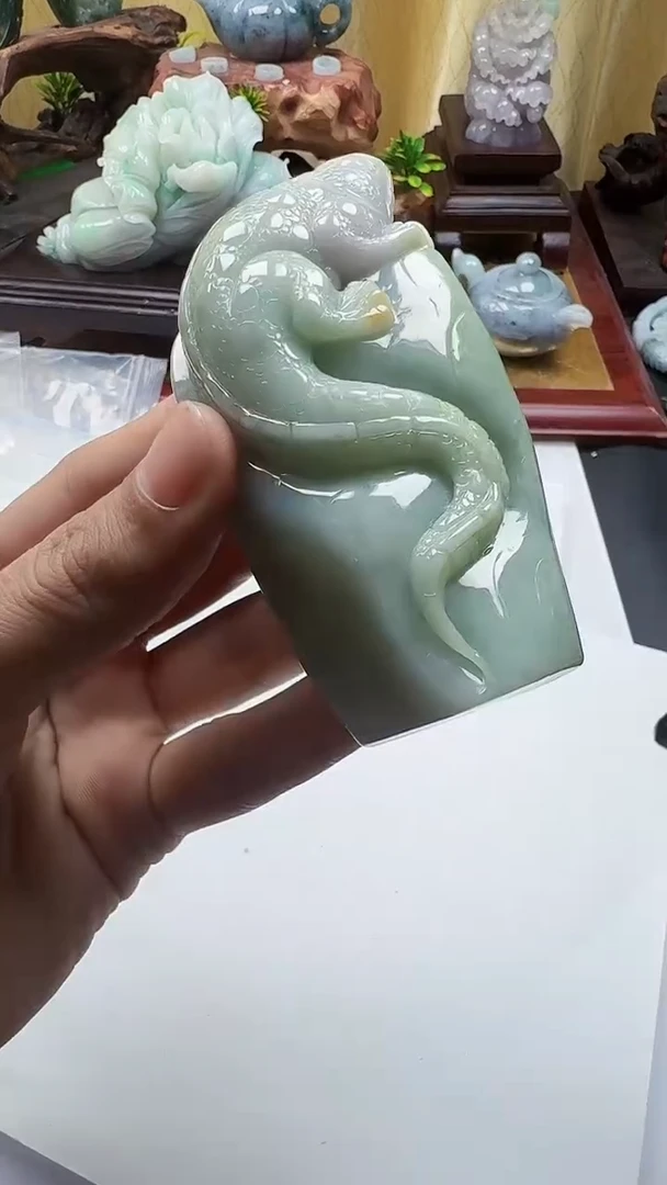 吊坠(不含链)未镶嵌翡翠1