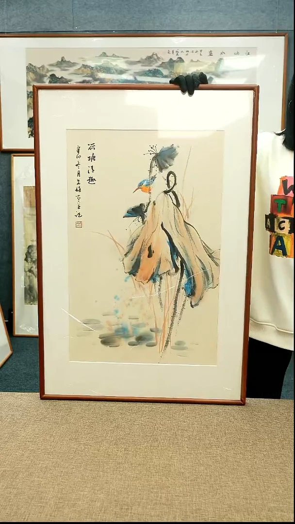 【闪购商品】国画62*92黄文娟老师花鸟