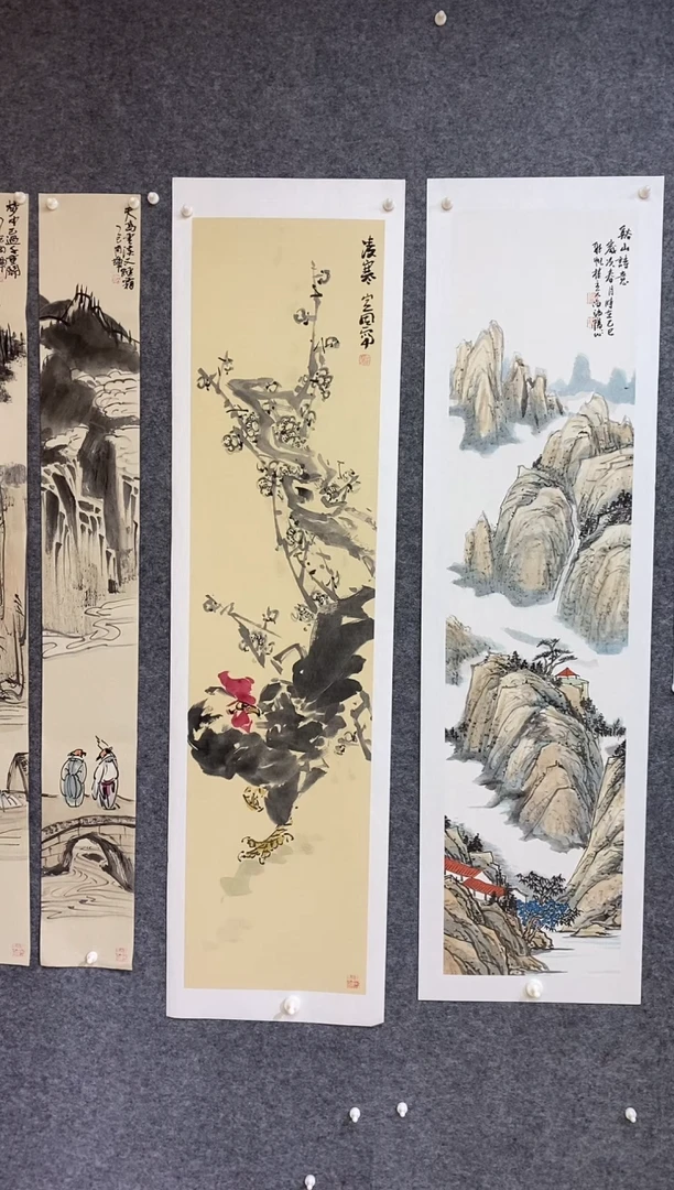 国画尚定固国画作品