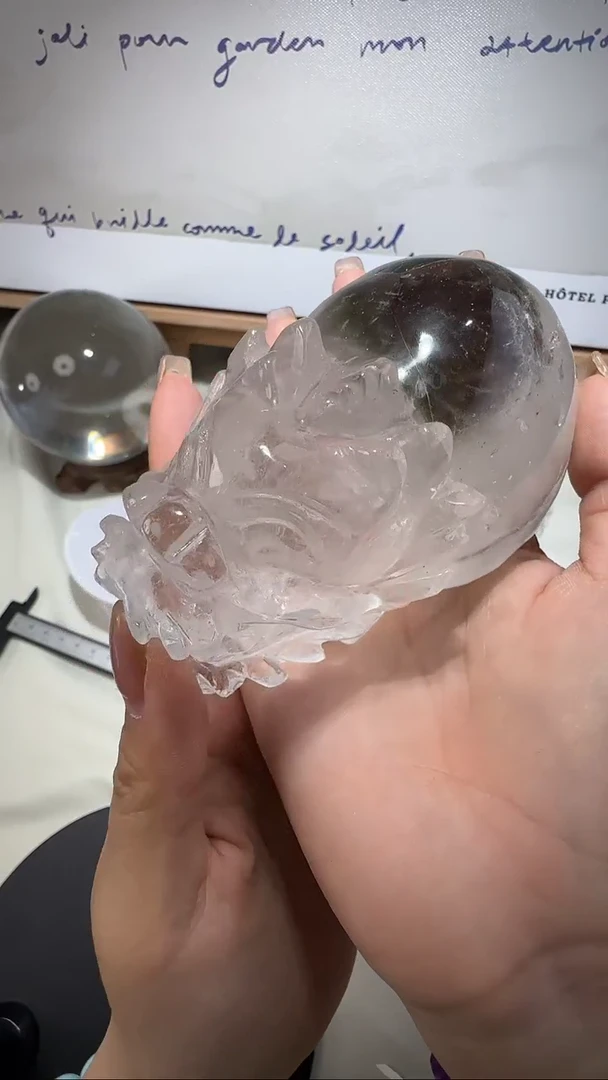 摆件未镶嵌水晶绿幽灵水晶摆件 23