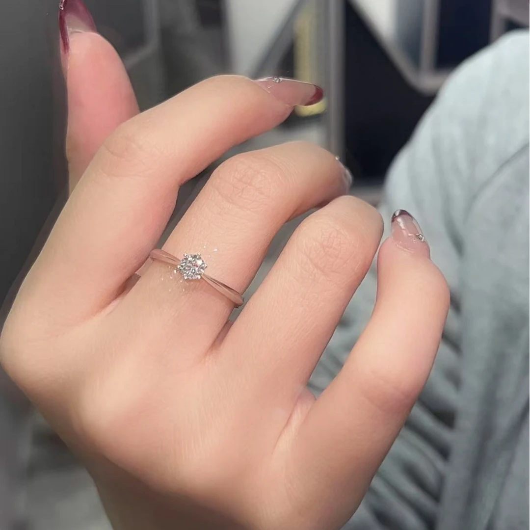 【NFZS】时尚T家六爪0.3CT