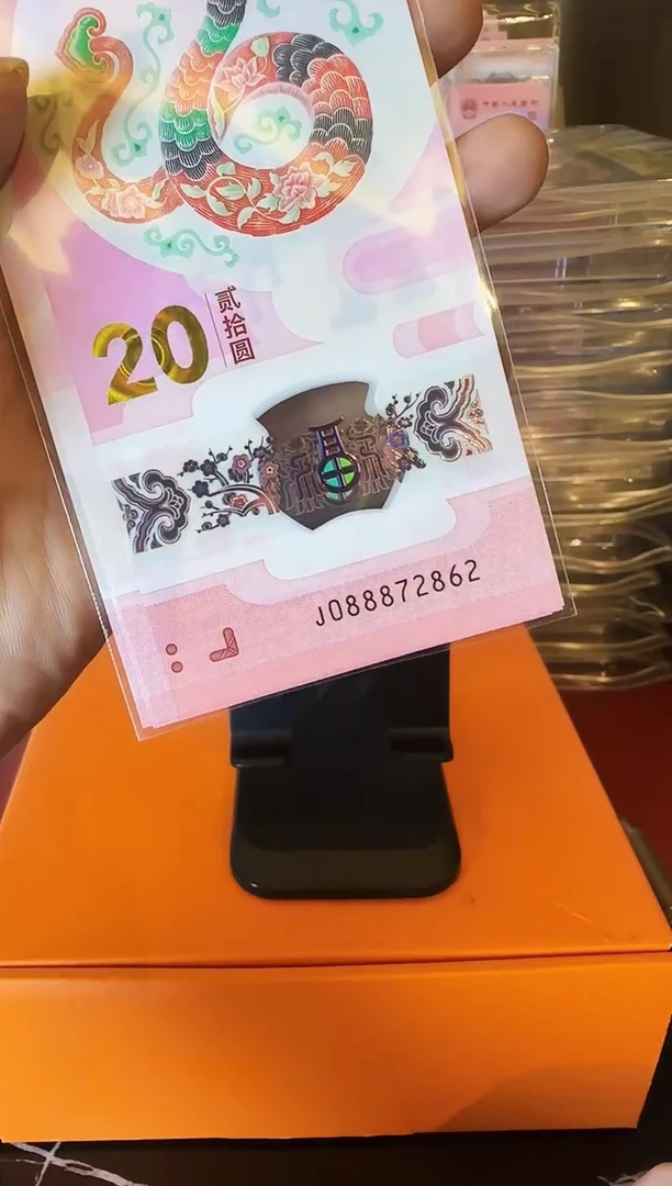 塑料2025  蛇钞 单张 裸 如图