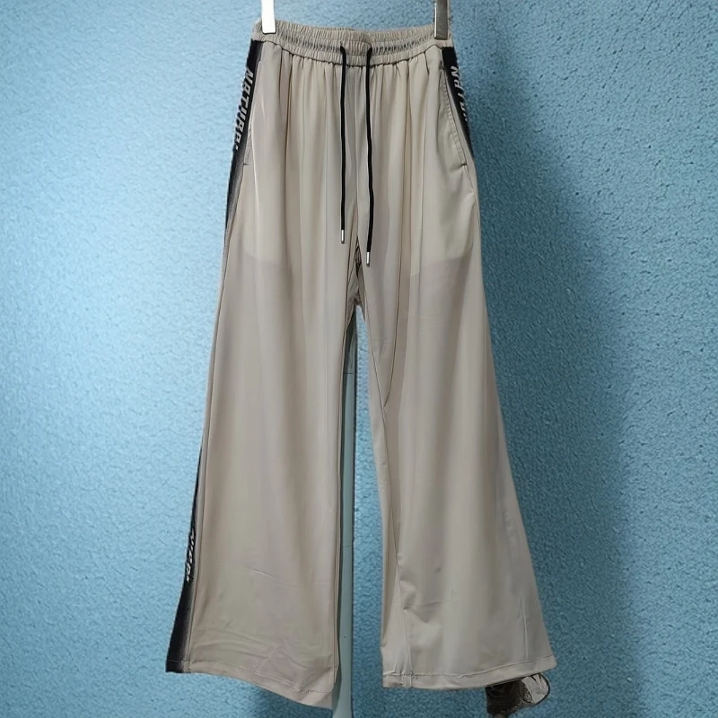 【28766-米灰色】青少年夏季速干薄长裤