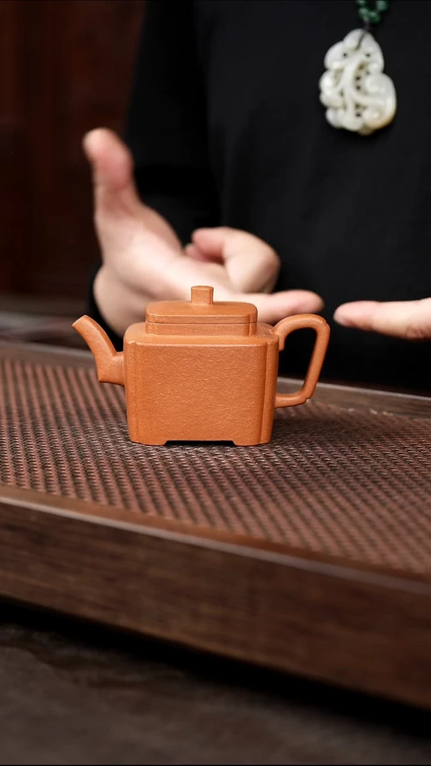 茶壶紫砂红黄泥同春