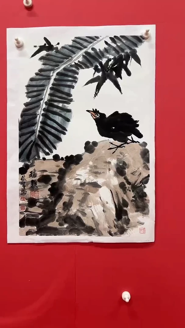 国画孟宪岱手绘国画