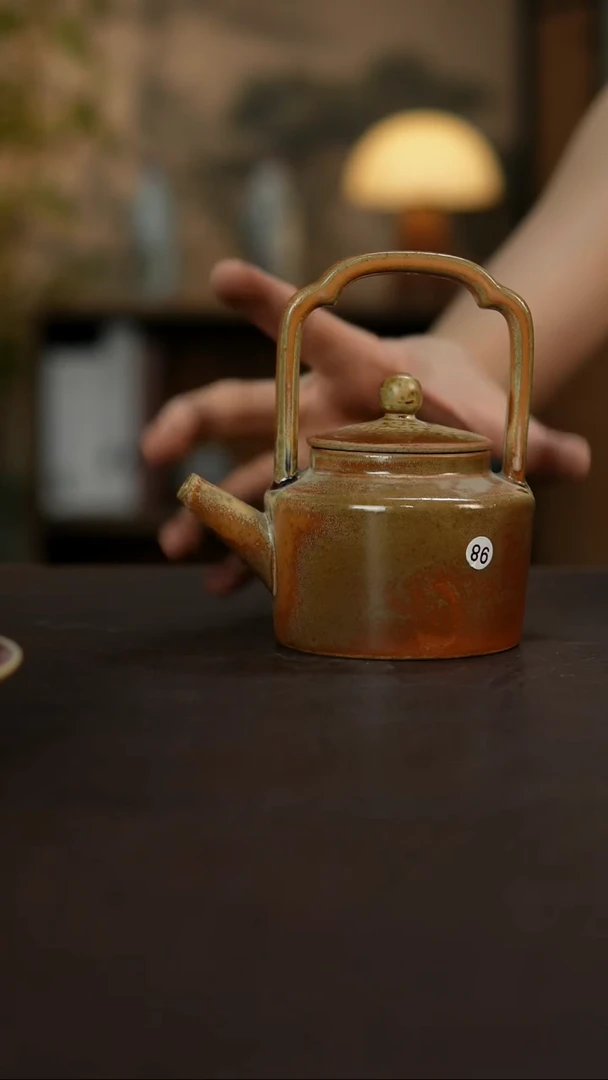 杯景德镇陶瓷杯碗柴烧多人