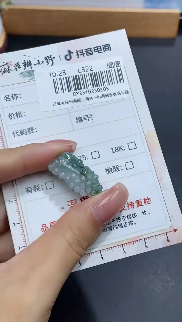 颈饰未镶嵌翡翠天然翡翠A货205