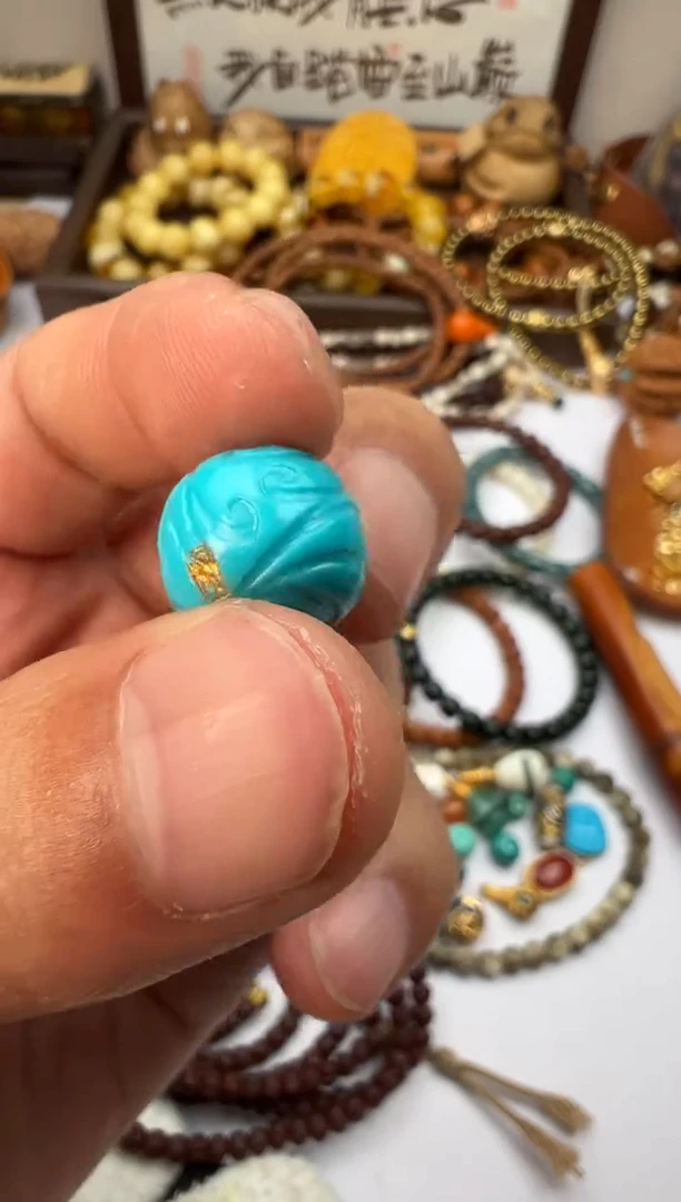 未镶嵌绿松石吊坠(不含链)绿松石吊坠