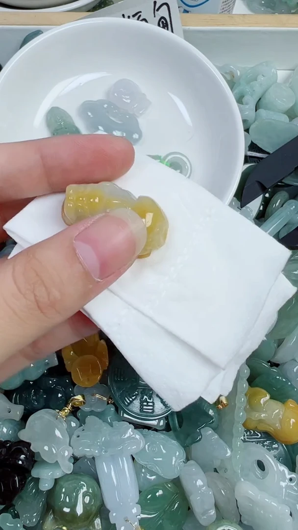 散珠翡翠511号链接，A货翡翠