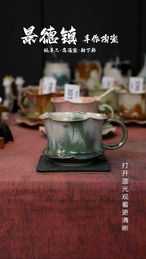 原创景德镇手工高温陶瓷374