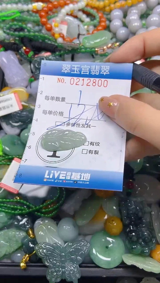 颈饰未镶嵌翡翠闪购C0212800多样性发其一