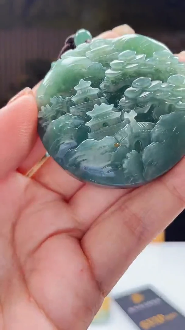 定制翡翠未镶嵌Q-@@QJDD070309