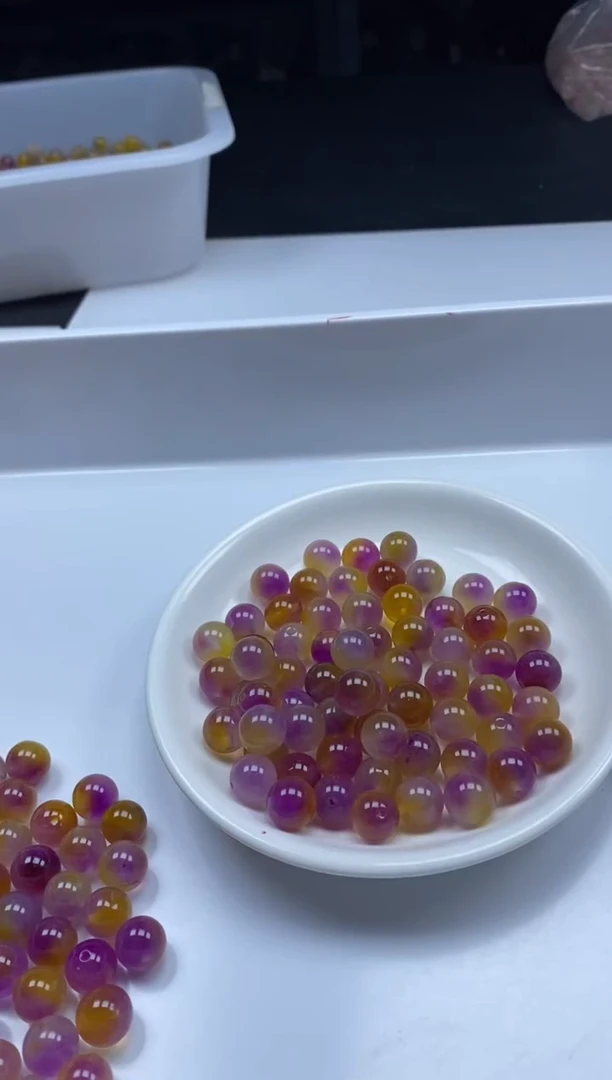 玛瑙/玉髓颈饰未镶嵌w507百香果10mm*20颗