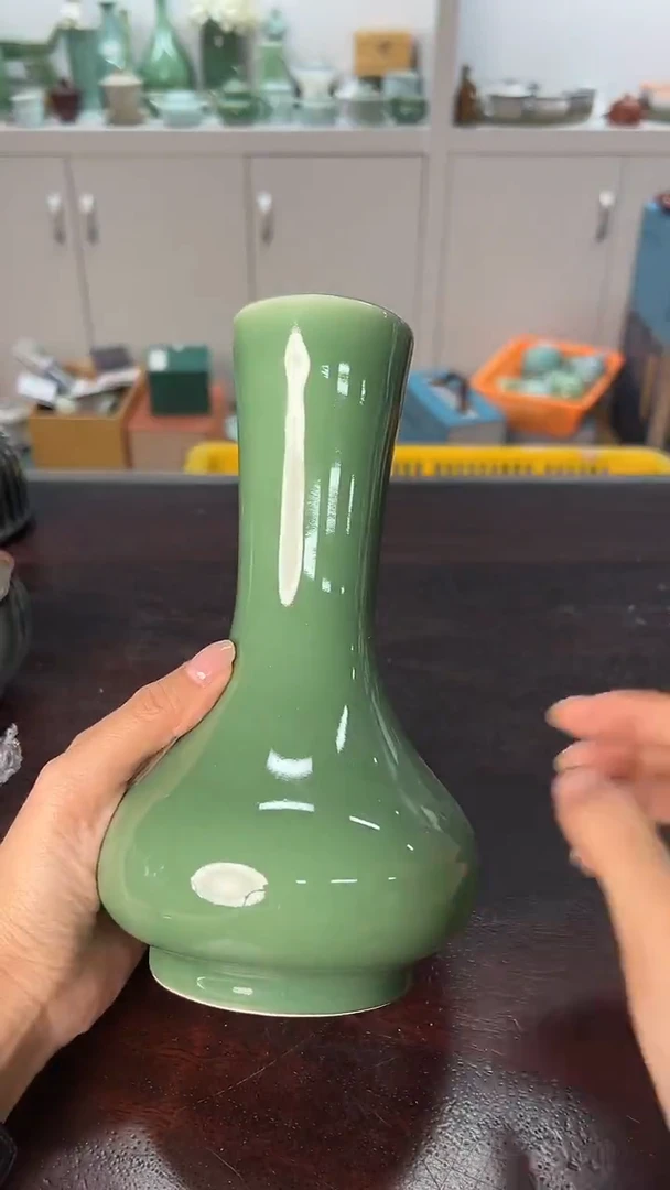 龙泉云间青瓷小米茶器