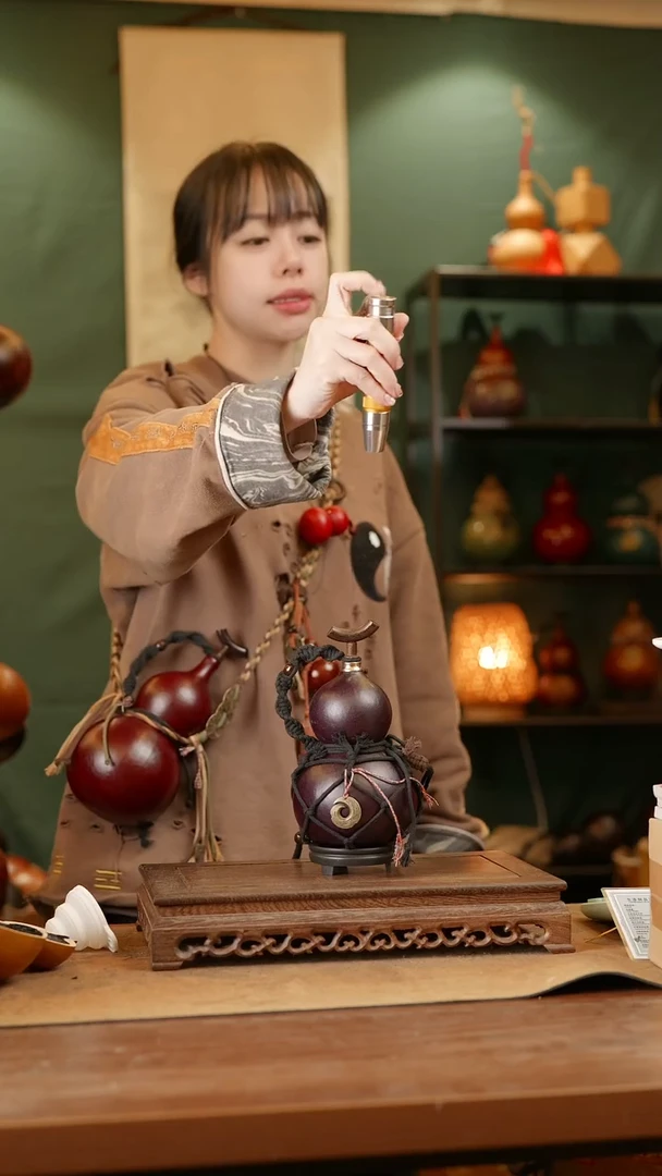 31号精品天然大漆酒葫芦一物一拍~