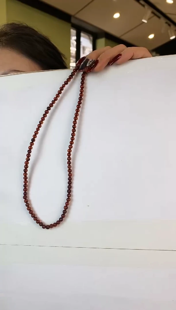 【闪购商品】琥珀颈饰未镶嵌多样性发一