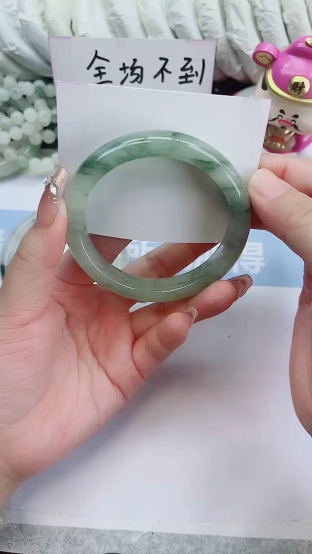未镶嵌手镯石英质玉148-60圈