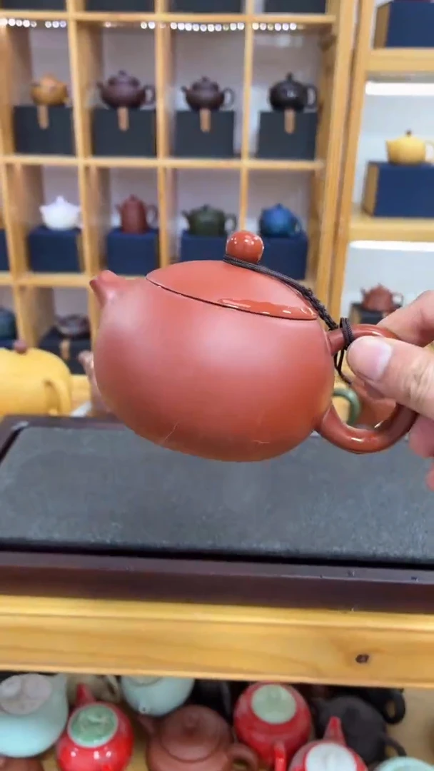 260ml朱泥大红袍西施壶