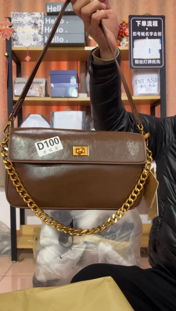 小牛剖层皮革老张家女包100