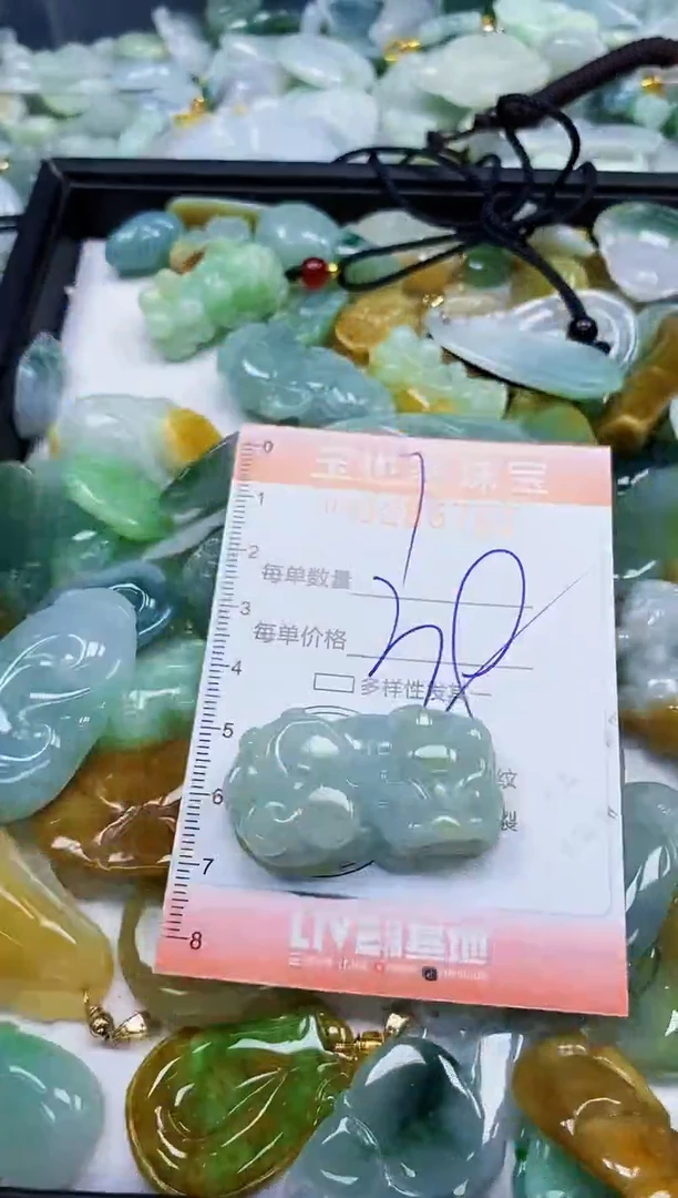 翡翠未镶嵌颈饰闪购0285761