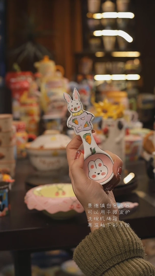 景德镇釉下彩绘设计师款式陶瓷