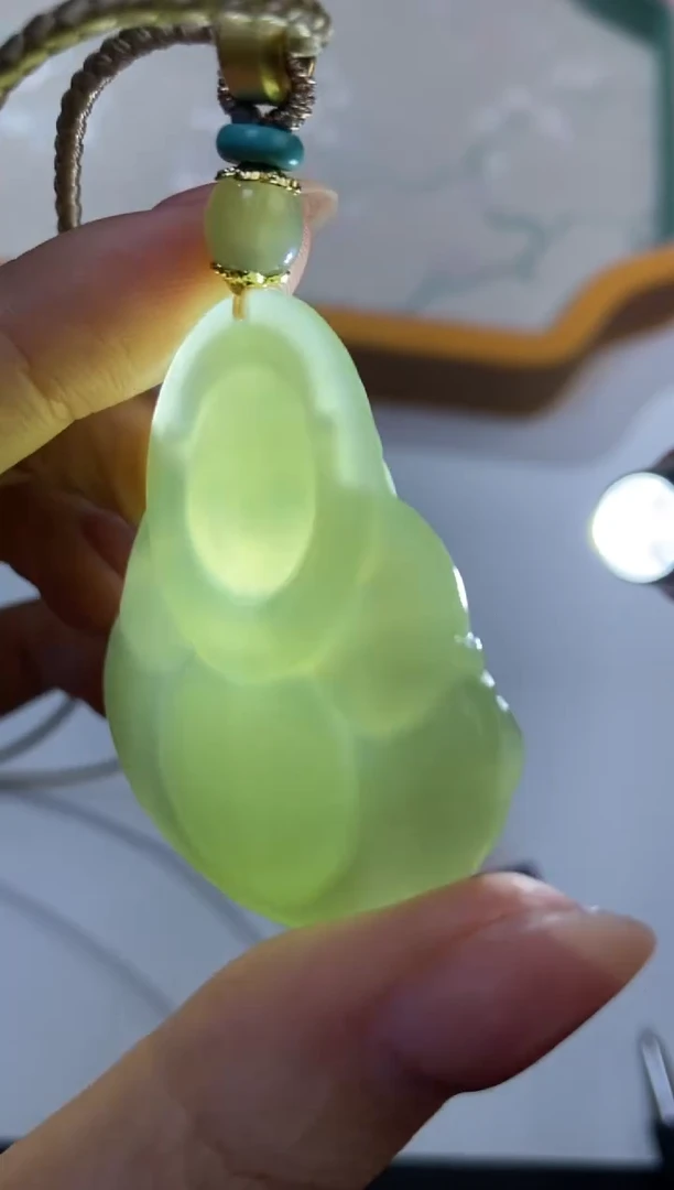 未镶嵌挂件翡翠发**g1234