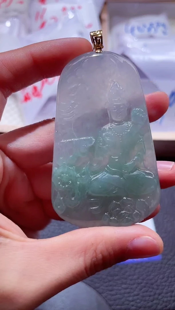 颈饰未镶嵌翡翠00009308普贤